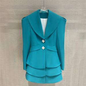 Robe de costume de style français pour femmes 2022 automne nouvelle jupe légère de luxe et capable - Product Image 5