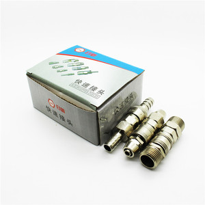 RIXIN <b>Quick</b> Coupler Brass Pneumatic Hydraulic <b>Connector</b> For Industrial Use - Product Image 4