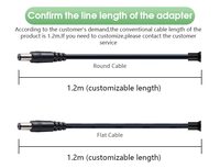 Adaptateur secteur multi-prises interchangeable AC/DC 1,5A certifié FCC CE UKCA PSE KC avec prise en matériau PC