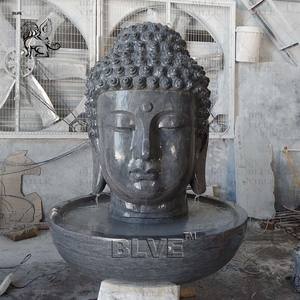Statue <span class=keywords><strong>de</strong></span> <span class=keywords><strong>Bouddha</strong></span> <span class=keywords><strong>de</strong></span> jardin en pierre naturelle noire grandeur nature BLVE <span class=keywords><strong>Fontaine</strong></span> d'eau Grande <span class=keywords><strong>fontaine</strong></span> <span class=keywords><strong>de</strong></span> tête <span class=keywords><strong>de</strong></span> <span class=keywords><strong>Bouddha</strong></span> en marbre - Product Image 1