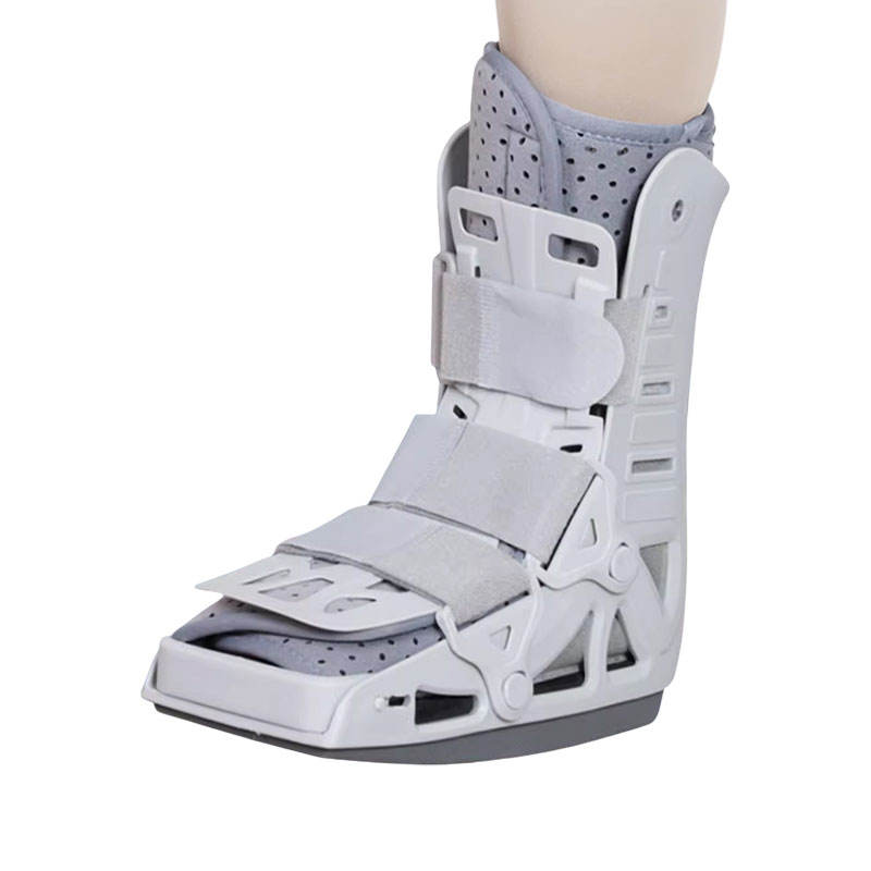 Unisex Ankle Support Shoes with Non-slip Sole and Inflatable Air Bag  Wholesale for Fracture Walking Recovery