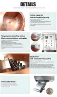 Machine automatique de traitement des noix, noix, arachide, sucre, caramel, pain, miettes, noix