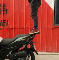 Support de porte-bagages arrière renforcé, support de boîte à bagages modifié, support de porte-cargaison pour moto Zontes 150X