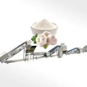 Linea di produzione della polvere dell'aglio dell'impianto di lavorazione dell'aglio secco di AICNPACK che fa macchina