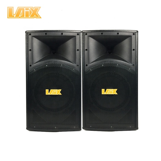 Laix SS-15 Professional Active Stage Speaker Disco Light BT PA System Karaoke 10 12 15 Inches Bass Party Multimedia Speakers