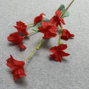زهور صناعية جميلة للبيع بالجملة من Ychon لتزيين حفلات الزفاف زهور فيتونيا وفايولت