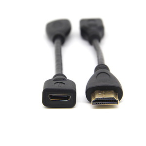 Adaptador HDMI macho a Mini HDMI hembra para cámara, cable conector de vídeo de alta definición - Product Image 1