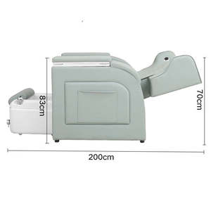 Modern güzellik salonu ekipmanları uzanmış masaj manikür sandalyesi ayak spa sandalyesi pedikür kanepe - Product Image 6