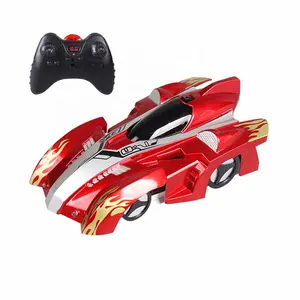 Carro de controle remoto para escalada, rc carro 360 graus de rotação, dublê brinquedos, máquina, parede, rc, presente de natal