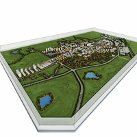 Modèles de bâtiments 3D personnalisés OEM pour les développeurs immobiliers et les designers