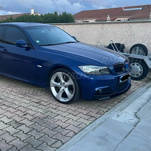 สำหรับ BMW ซีรีส์ 3 E90 E91 LCI M Sport ปี 2009-2012 ชุดแต่งกันชนหน้า สปอยเลอร์ ดิฟฟิวเซอร์ ป้องกันรอยขีดข่วน อุปกรณ์ตกแต่งตัวถังรถยนต์ - Product Image 5