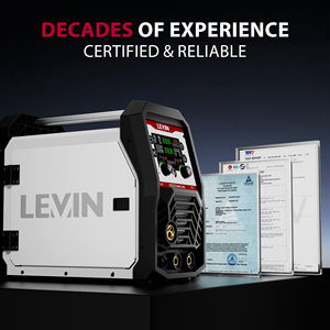 LEVIN Nouvelle machine <span class=keywords><strong>à</strong></span> <span class=keywords><strong>souder</strong></span> DC 200A ARC/MAG/<span class=keywords><strong>MIG</strong></span>/<span class=keywords><strong>TIG</strong></span> avec gaz pour aluminium, acier inoxydable et acier au carbone, cycle de service de 25% - Product Image 3