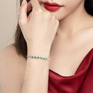 Joyería de moda para mujer, conjunto de joyería fina, pulsera y brazalete de moda, joyería de plata 925, joyería de jade natural. - Product Image 2