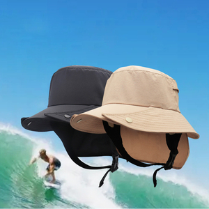 Chapeau de surf à visière amovible unisexe avec protection solaire UPF 50+ pour le surf, la navigation de plaisance, les sports nautiques - Product Image 5