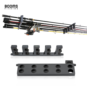 High Quality Adjustable Portable Vertical <b>Fishing</b> Rod Holder Wall Mount ABS Plastic Folding - Product Image 1