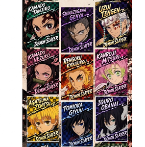 Jeu de table personnalisable sur le thème de l'anime japonais, boîte de 100 pièces, impression couleur intégrale, cadeau amusant pour jeux d'intérieur - Product Image 5