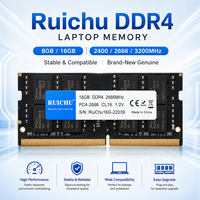 Module de mémoire RAM pour ordinateur portable RuiChu DDR4 ECC 8 Go 2400 MHz 2666 MHz PC4-25600 SODIMM 260 broches pour mise à niveau de PC portable et jeux