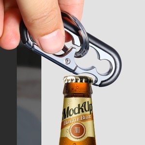 <span class=keywords><strong>Portachiavi</strong></span> da Auto in Metallo da Appendere in Vita, Creativo e Multifunzionale con Apribottiglie, <span class=keywords><strong>Portachiavi</strong></span> da <span class=keywords><strong>Uomo</strong></span> per Affari - Product Image 6