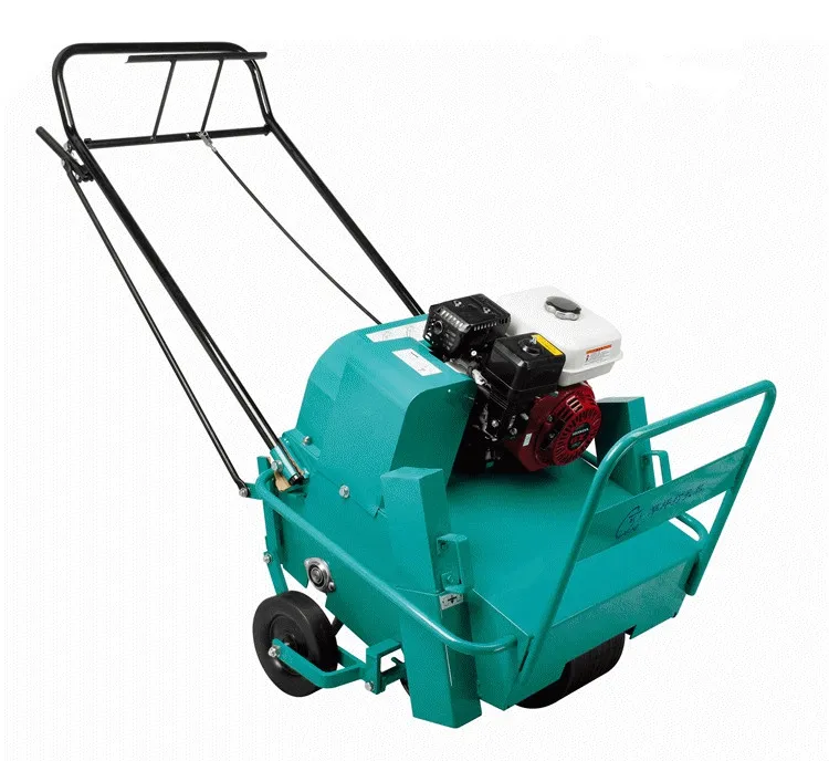 Yüksek kaliteli çim sondaj makinesi ortadan kaldırmak için toprak sertleştirme havalandırma ve nüfuz su benzinli motor çim zımba