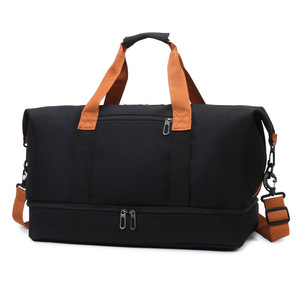 Custom Logo Large Capacity Dry Wet Waterproof <b>Yoga</b> <b>Mat</b> <b>Carrier</b> Luggage Weekender Gym Travel Bags with Shoes Compartment - Product Image 3