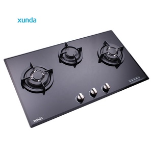 <span class=keywords><strong>Estufa</strong></span> de Gas Moderna Xunda de 3 Quemadores, Integrada, con Panel de Vidrio Templado, Alta Eficiencia, Fácil de Limpiar, para Uso en la Cocina - Product Image 4