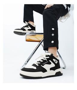 Chaussures pour hommes, nouvelles, respirantes, plateforme blanche, style décontracté, chaussures de sport, chaussures de marche - Product Image 4