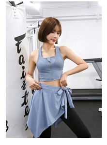 Ensemble de <span class=keywords><strong>Yoga</strong></span> sans couture pour femmes, Logo personnalisé, vêtements de Fitness, de gymnastique, 2022 - Product Image 3