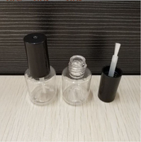 Offre Spéciale – Flacons de 10 ml pour Huile à Ongles, Bouteilles Vides Givrées Transparentes pour Vernis Gel avec Pinceau