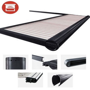 Toldo Retráctil Motorizado de Lujo, Resistente al Agua, para Exteriores, Patios y Jardines, de Aluminio Blanco, Protección Solar y contra la Lluvia - Product Image 1