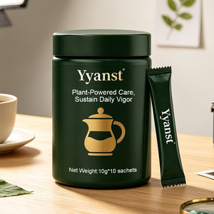 Café Instantáneo Plant Powered Care, Vigor Diario Sostenible, Apoyo Vital Herbal Natural, Paquete de Sobres de 10g, Productos de Bienestar OEM - Product Image 6