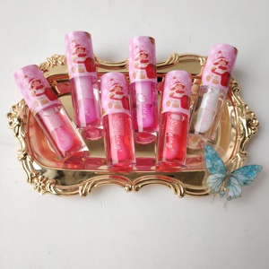 Siyiping Straw Berri Short coke Farbwechsel ndes Lippen öl Natürliches feuchtigkeit spendendes und pH-adaptives glänzendes Finish - Product Image 3