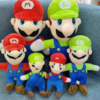 Meilleure Vente : Peluches Super Mario Bros, Yoshi, Luigi, Toads, Figurines Anime en Peluche pour Fêtes, Vente en Gros pour Usines, Porte-clés