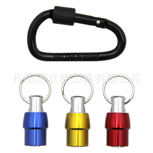 Mr Drill Keychain Quick Release 1/4 Hex Bit Socket <b>Tool</b> Aluminum Alloy DIY <b>Crafts</b> - Product Image 1