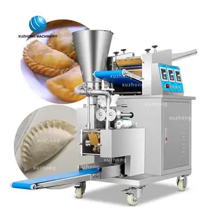 Máquina comercial para Hacer bolas de masa hervida Samosa Empanada Máquinas automáticas para hacer productos de grano