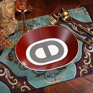 Korean-style Minimalist Solid Color Dessert <b>Plates</b> Western-style Japanese-style Light Luxury Round Tableware for Hotel Meal Use - Product Image 6
