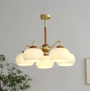 Celo iluminación moderna simple bola de cristal luces colgantes nórdico minimalista para sala de estar dormitorio - Product Image 1