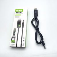 USB boost cable 5.5 * 2.1mm DC to DC 5V/9V/12V Power bank 5V boost Wireless router to voltage conversion line