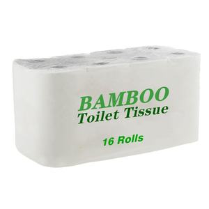 الأكثر مبيعًا ورق تواليت من الخيزران 1/2 طبقات ورق تواليت صديق للبيئة - Product Image 1