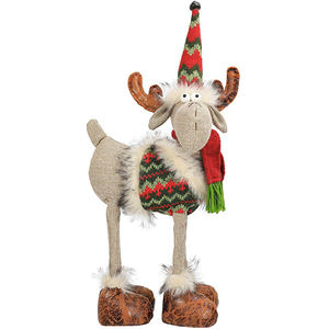 stuffed christmas moose