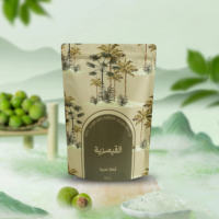 Sachet d'emballage de thé imprimé sur mesure, refermable avec fermeture éclair, qualité alimentaire, pochette verticale anti-odeur, barrière anti-humidité, sac en Mylar VMPET
