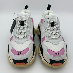 Chaussures décontractées style basketball d'été - Chaussures de sport tendance à semelle épaisse pour hommes, respirantes et confortables pour la marche - Product Image 1