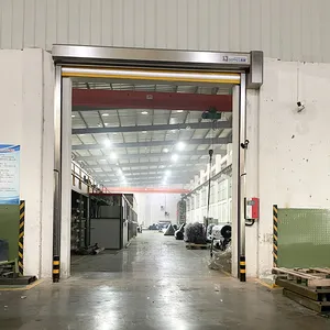 304 PVC industri baja tahan karat kecepatan tinggi pintu rana pintu pintu Cepat otomatis