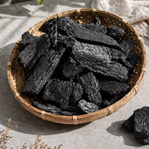 Indonesia Originated Original <b>Black</b> Charcoal Wood Carbon Nut Sulawesi Brand 3 Hours Burning Time 6500J Calory 3% Ash Barbecue - Product Image 1