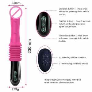 Автоматическая секс-машина с дистанционным управлением - 10 скоростей, <span class=keywords><strong>3</strong></span> режима вибрации, дилдо, зарядка через USB, простое управление, секс-игрушка для женщин - Product Image 5