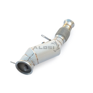 Tuyau d'échappement catalytique en acier inoxydable 304 pour <span class=keywords><strong>BMW</strong></span> <span class=keywords><strong>320i</strong></span> 325i 330i G20 B48 2.0T 2019-2026 Catalyseur à haut débit - Product Image 5