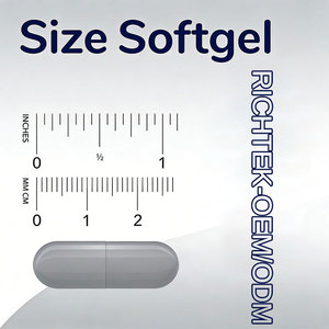 맞춤형 건강 보조 식품 밀배아유 소프트젤 대량 OEM 500mg 1000mg 밀배아유 캡슐 - Product Image 5