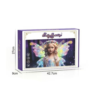 Ailes de <span class=keywords><strong>papillon</strong></span> de Noël, jouet volant, cadeau, ailes de fée mobiles, jouets d'Halloween, ailes de <span class=keywords><strong>papillon</strong></span> électriques à LED pour filles - Product Image 5