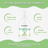 Savon liquide pour les mains à l'aloe vera, marque privée OEM, naturel, végétalien, écologique, hydratant, nettoyage en profondeur, adapté à tous les types de peau