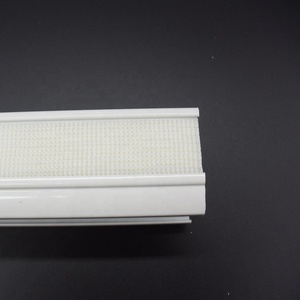 รางหน้าต่างแบบทางเดียว,รางบังแดดโรมันและอุปกรณ์เสริมรางอลูมิเนียมหัวกลมสำหรับชิ้นส่วนตาบอดโรมัน - Product Image 6