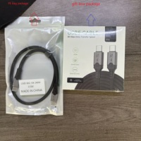 1M Thunderbolt 5 kabel Data tipe C, kabel Data 80Gbps 16K 60HZ 240W kompatibel dengan USB5.0 Thunderbolt 4